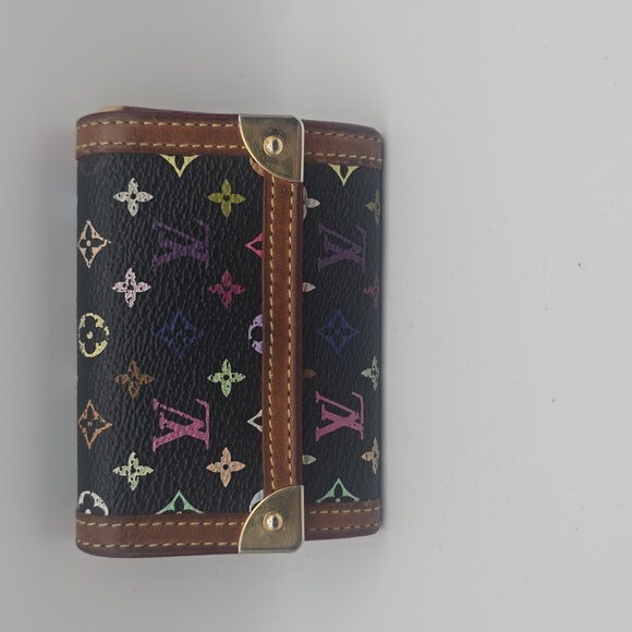 Louis Vuitton Handbags - Louis Vuitton Mono Multicolor Porte Monnaie Plat Coin Wallet (VERY GOOD)COA✨️